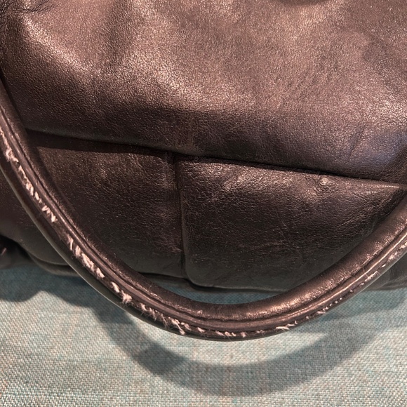 Vintage Juicy Couture Leather Shoulder Bag - Picture 8 of 11